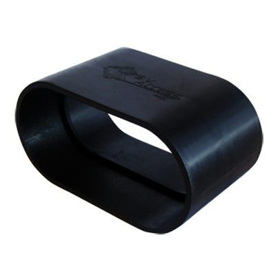 [AR301] Manchon F-F d'aspiration centralisée ovale série SlimLine Vac pour cloison 70 mm, SACH AI9108-SC