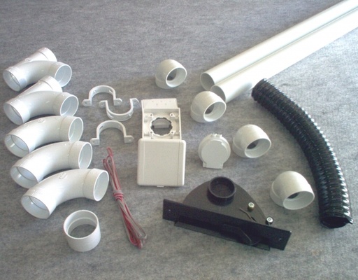 [ARC089] kit 1 prise + 1 kit prise garage + 1 kit ramasse miettes noir