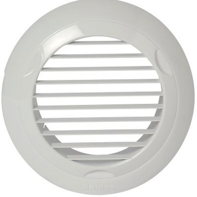 [VB049] ALDES - Bouche BIP Ø125 en plastique. Aspiration d'air en VMC