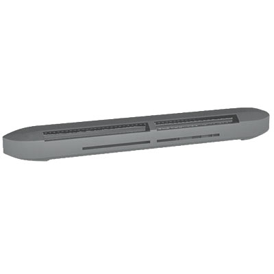 [VB908] Entrée d'air ISOLA HY Gris foncé hygroréglable acoustique